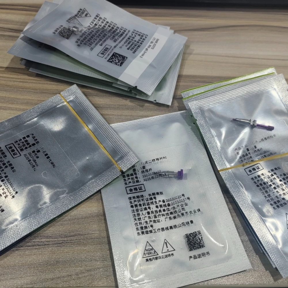 Dental Tools ITI System Gypsum Substitute NC Closed Open Transfer Rod RC Healing Abutment Finished Right Angle Accessory Screws