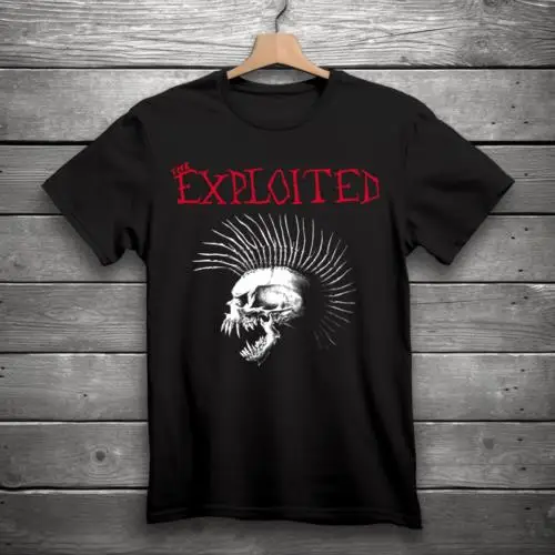 The Exploited Beat The Bastards Punk Rock Band T-Shirt Black S-3XL