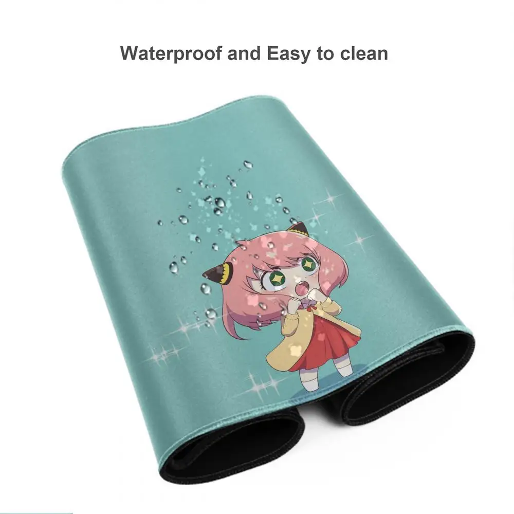 لوحة الماوس الساخن أنيمي 1000x500 القلقاس ساكاموتو أيام XXL كبيرة الألعاب عدم الانزلاق مكتب لوحة المفاتيح الحصير حصيرة مكتبية جاسوس xFamily 