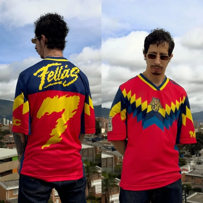 2026 New American Retro Style Jersey – Y2K Fashion, Versatile, Loose & Breathable Unisex Sports-Casual Tee Family Matching