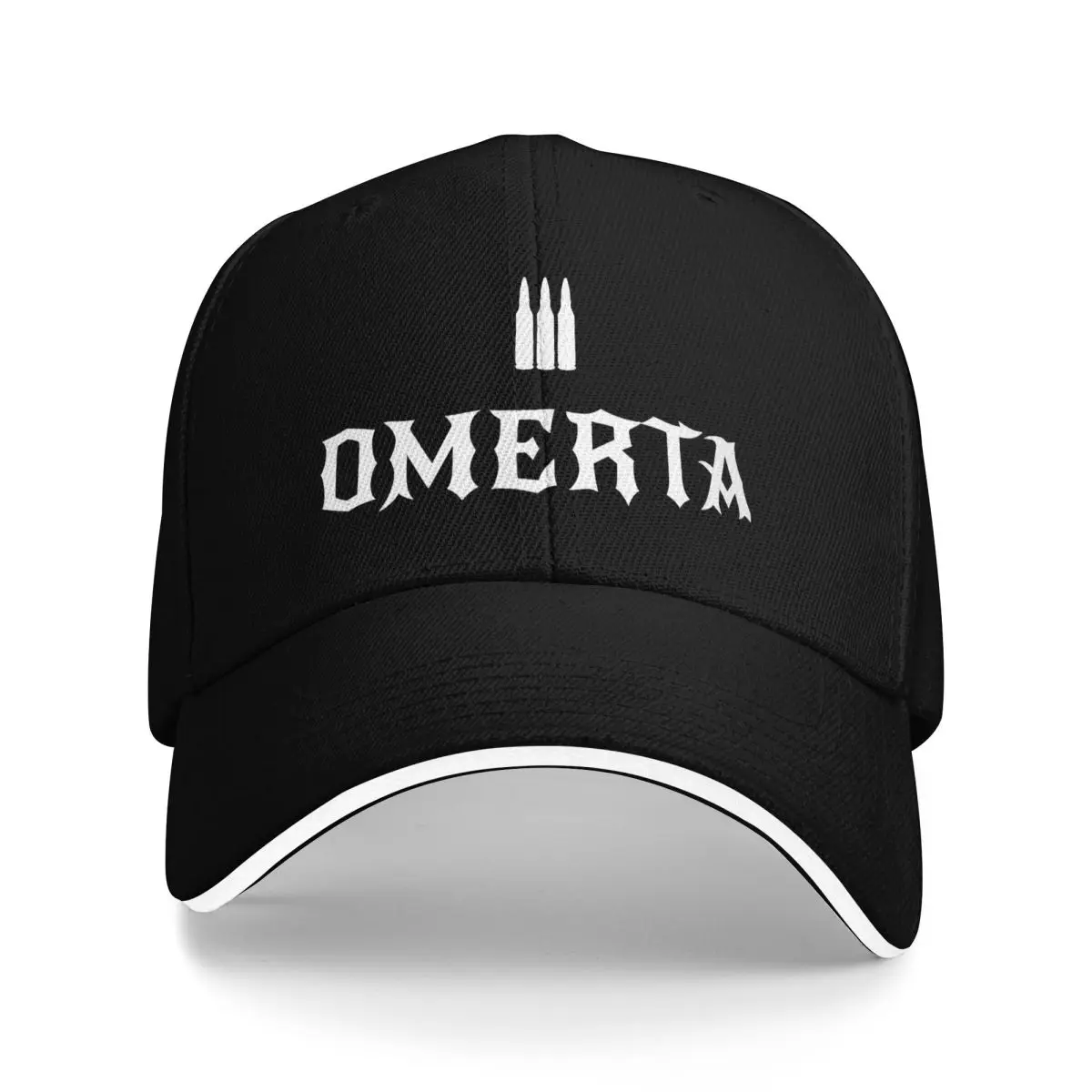 Omerta 47 Baseball Caps Hip Hop Sandwich Hat Men Women Adjustable Dad Hat Outdoor