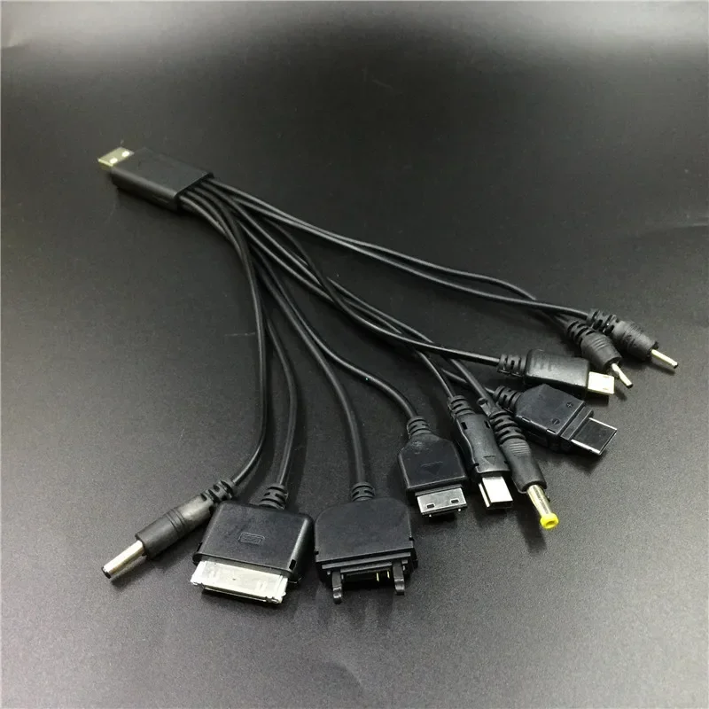 10 In 1 Multifunction USB Cable Charger USB Adapter Data Wire for Phone Laptop PC Cables Data Transfer Cable Universal