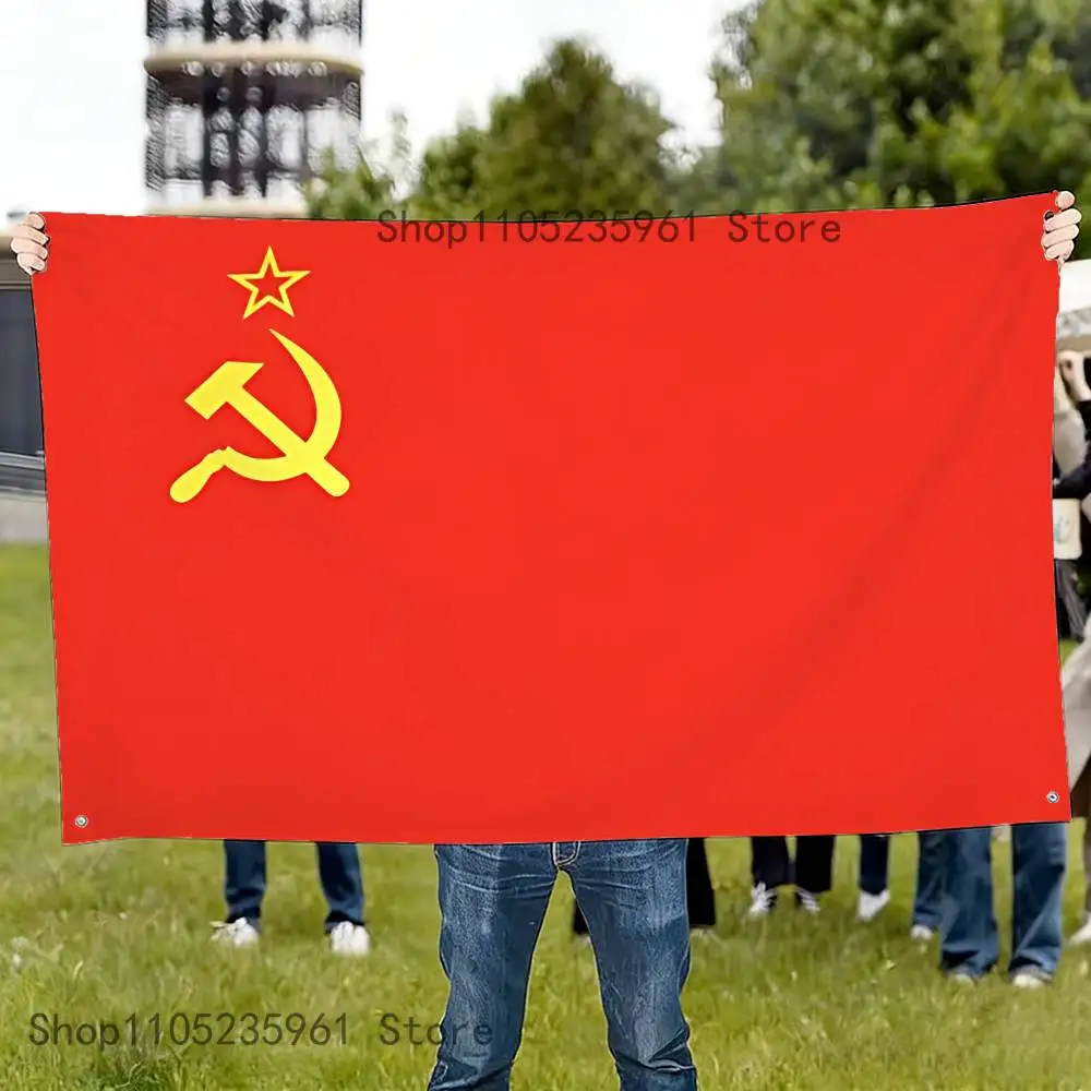

Soviet Union Red Communist Flags Room Decor Outdoor Decors Personalized Items Flags For Bedrooms Home Funny