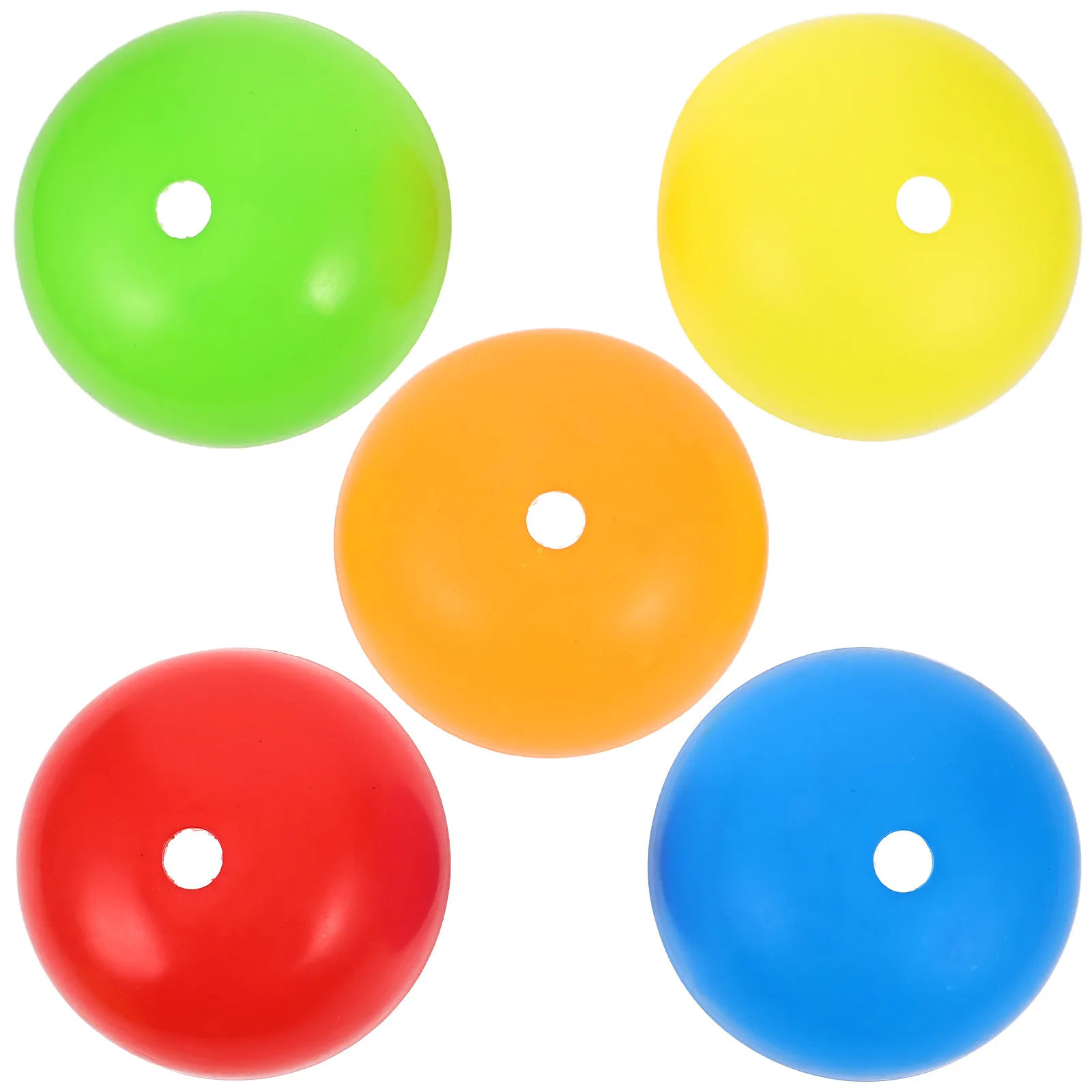 

5Pcs Soccer Marker Discs Semi-Spherical Cones Football Training Gear Agility Practice Drills Team Coordination Outdoor Indoor