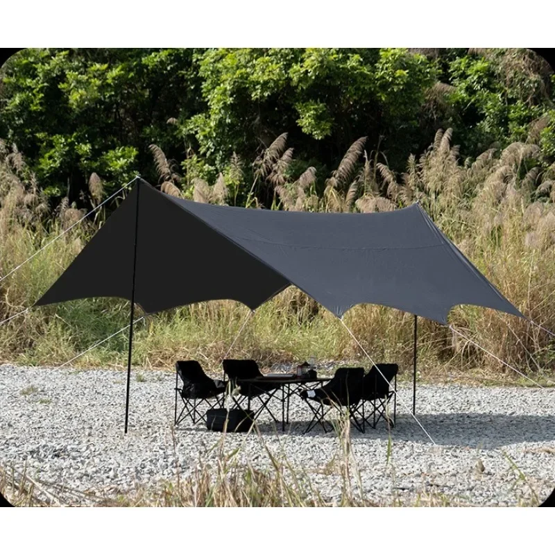 في الهواء الطلق التخييم المظلة خيمة الشمس حماية للطي المحمولة الشاطئ الظل طبق المظلة المظلة التخييم نزهة حماية المطر