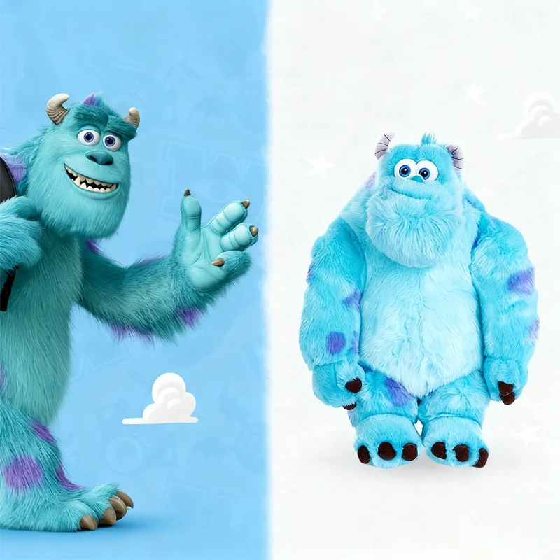 

Плюшевая кукла Салливан Университета монстров Диснея, ультрамягкая удобная подушка, мягкая игрушка, подарок на Хэллоуин, день рождения Bestse