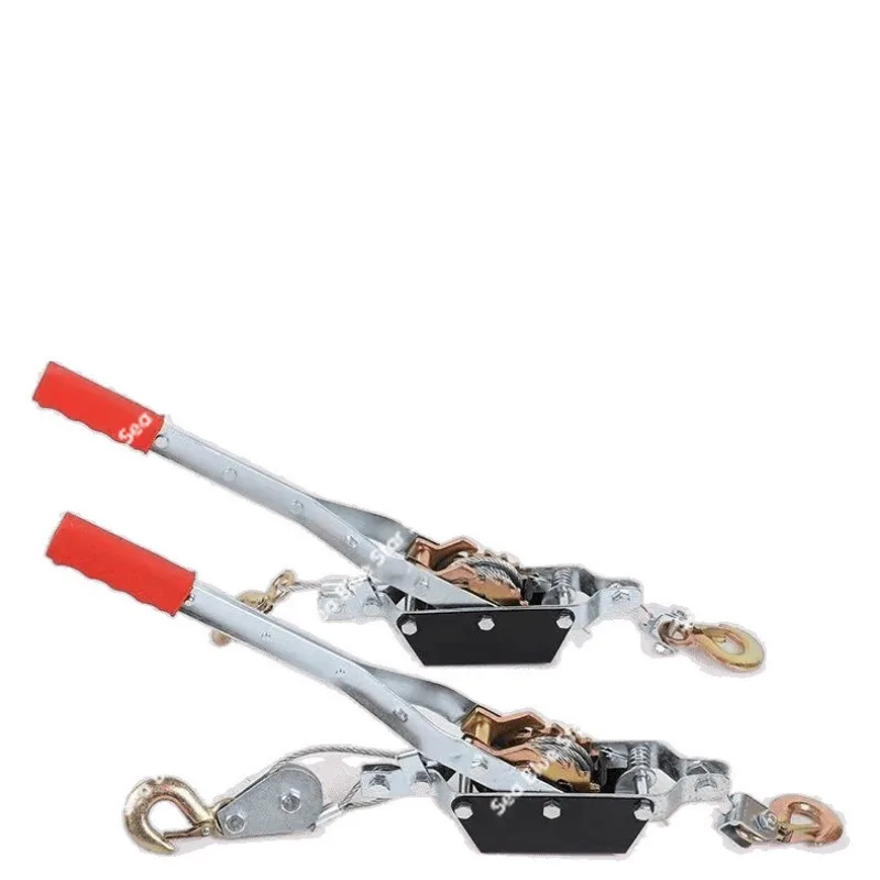 Wire Rope Tensioner Multifunctional Double Hook Electrician Ratchet Wire PullerWire Tightener Manual