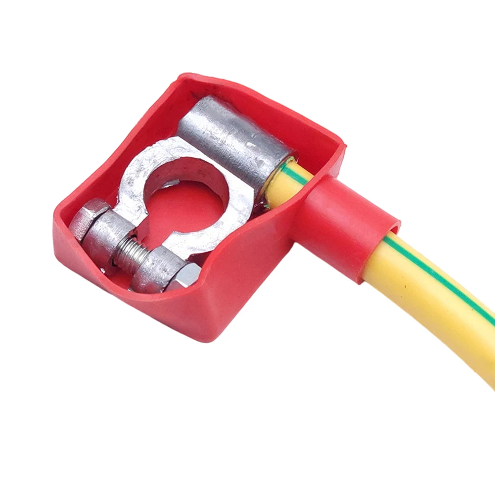 Yellow 12V 24V Pure Copper Series Connection Cable For Truck Battery Link Wire Duty Power Cord Car Electrical Parts