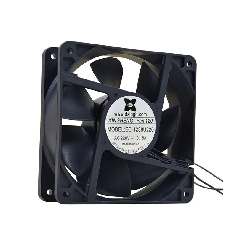 BARU ASLI EC-1238U220 110V-220V 12038 120*120*38mm 12cm KIPAS PENDINGIN RADIATOR
