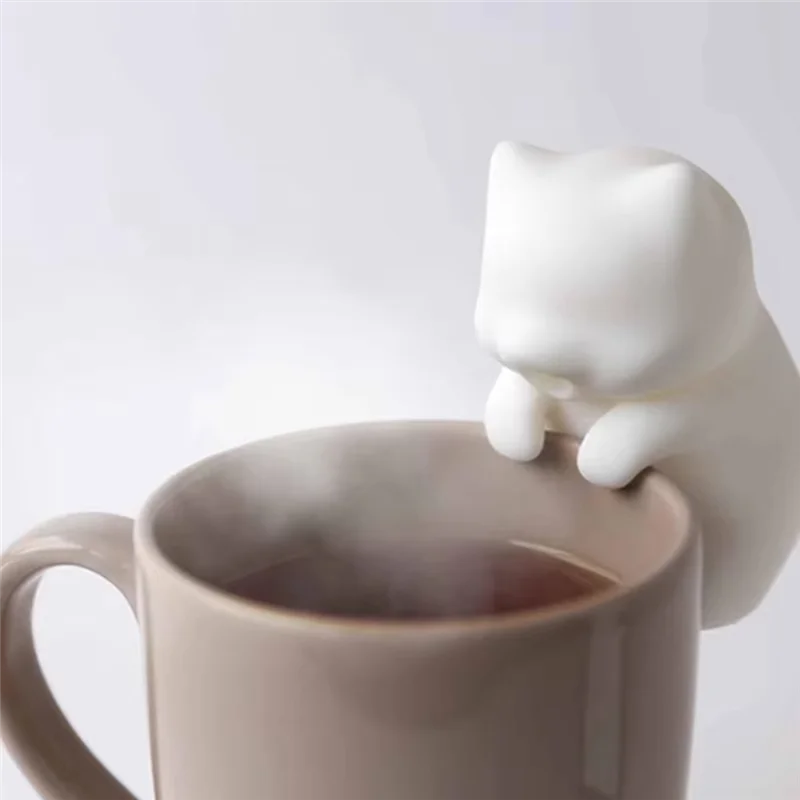 A74G-Cartoon Cat Shape Automatic Air Blower Mini Food Cooling Fan Portable Quickening Cooling