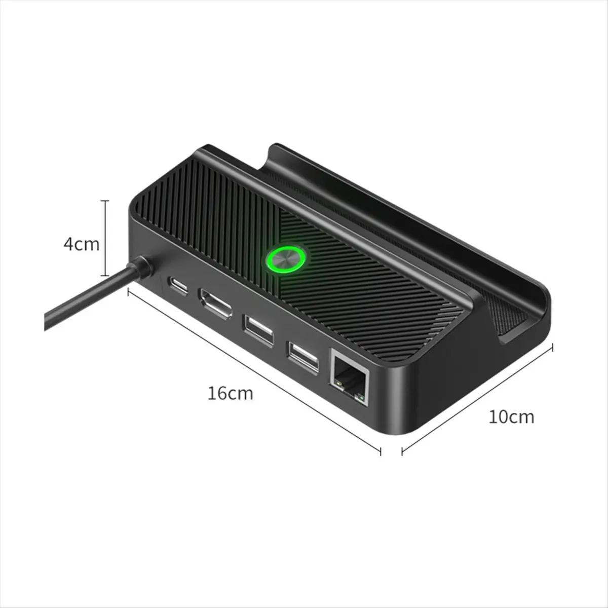 A14G For Docking Station RGB Stand -Compatible Video Adapter USB Type-C Charger for Steam-Deck Game Console