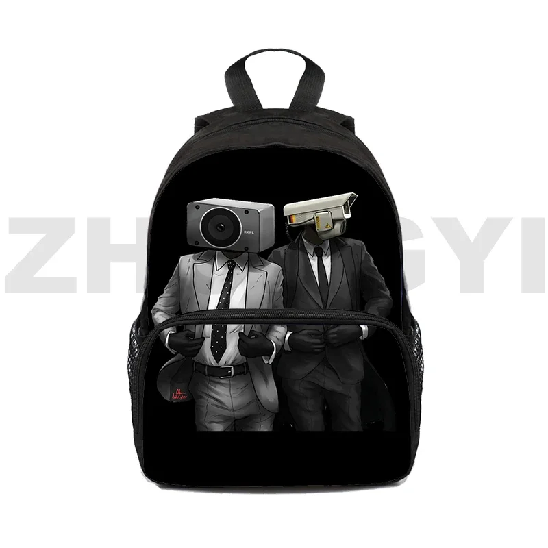 

Fashion 3D Skibidi Toilet Backpack for School Teenage Girls 16 Inch Cartoon Travel Laptop Teens College Bookbag Men Sport Bag