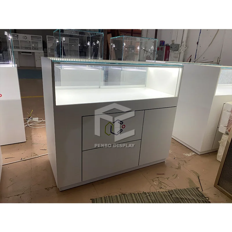 

2025customized. fashion luxury style jewelry retail store customized shop fitting display rack jewellery showroom furniture desi