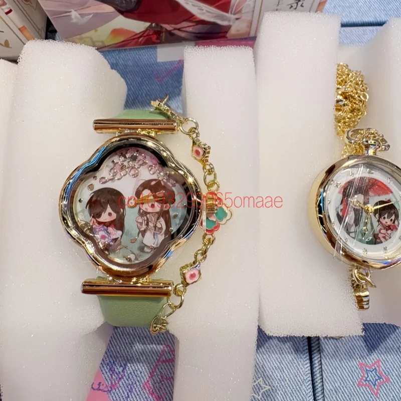 New Heaven Official'S Blessing Pocket Watch Blind Box Kawaii Anime Xie Lian Hua Cheng Collectible Mystery Decor Gifts For Adult - view 4