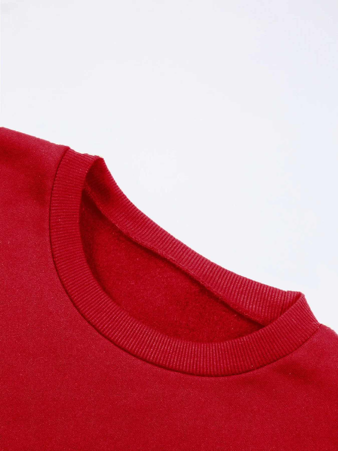 سويت شيرت نسائي من الصوف برقبة دائرية من ديزني مع طباعة كرتونية ديزني مولان - نمط الخريف/الشتاء الأكثر مبيعًا. #3