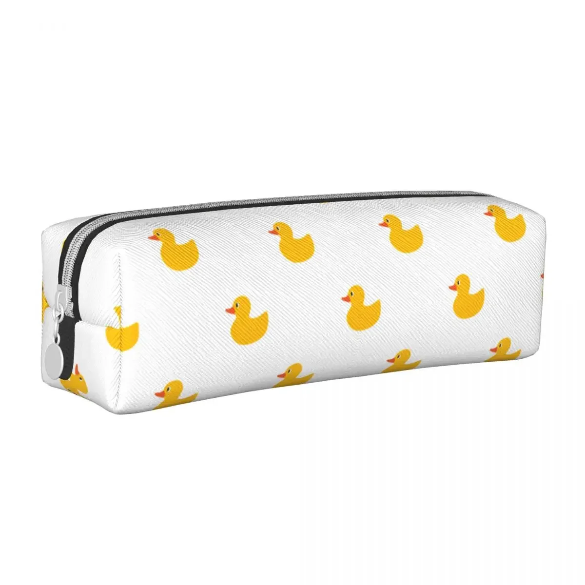 

Cartoon Yellow Duck Pattern Pencil Case Creative Pen Holder Bag Girls Boys Big Capacity School Supplies Cosmetic Pencilcases