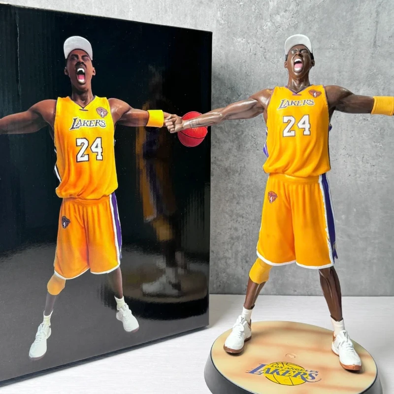 

2024 Nba Basketball Star Kobe Figure Model Black Mamba Roars Kobe Doll Model Movable Doll Decoration For Friends Surprise Gift