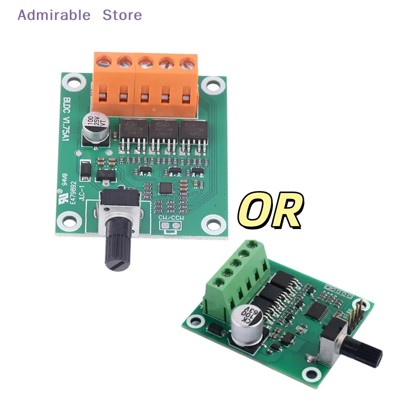 [W]High Quality Dc Brushless Motor Control Board 6V12V24 Volt CD Drive Fan Motor Governor DIY Accessories