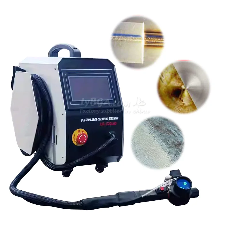 

Pulsed Laser Cleaner Laser Industrial Rust Removal Metal Cleaning Paint Cleaning Machine Air-cooled 220V