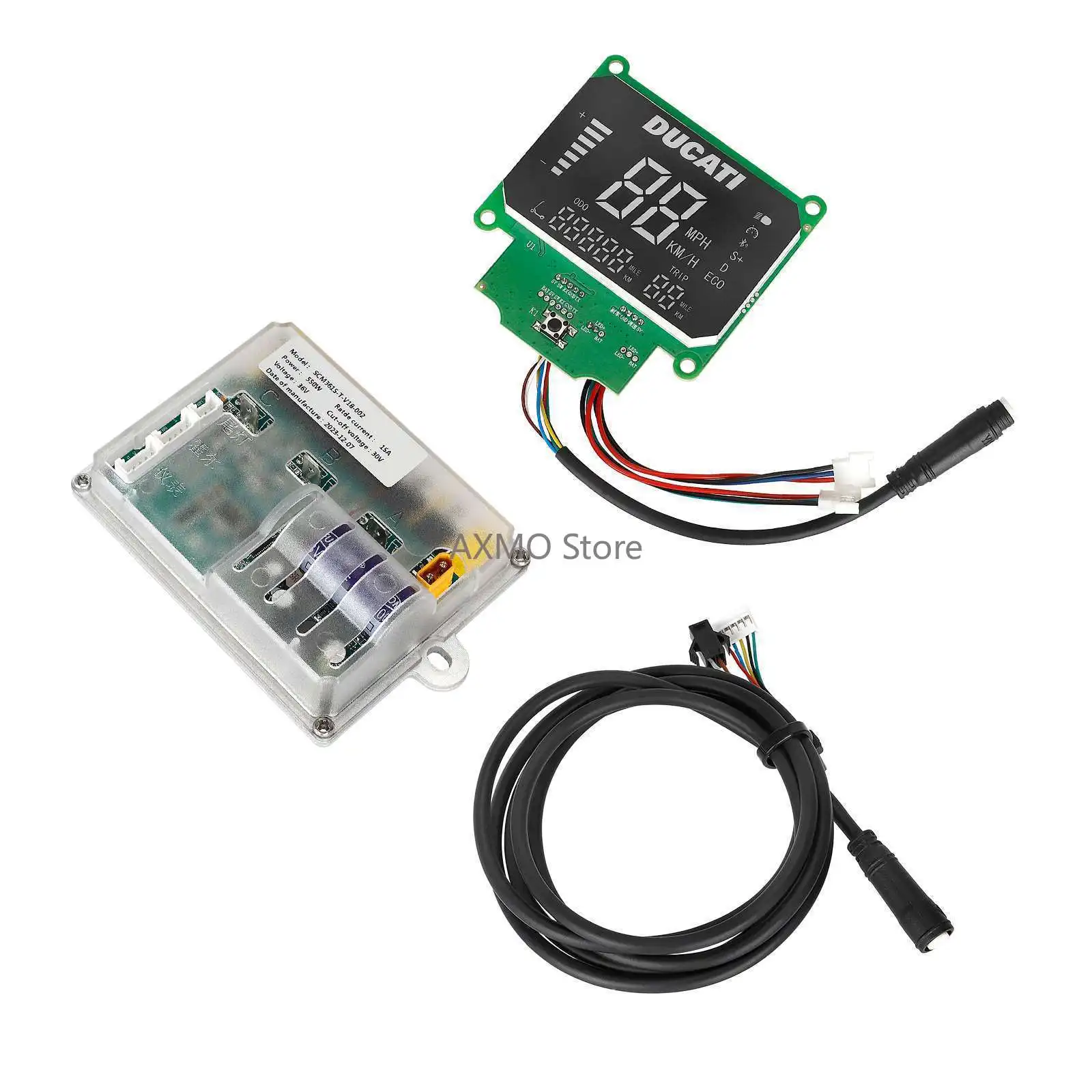 

Контроллер с одним тормозным инструментом 36 В 550 Вт MW95 для DUCATI/Jeep, 7-ядерный удлинительный кабель, детали для электрического скутера