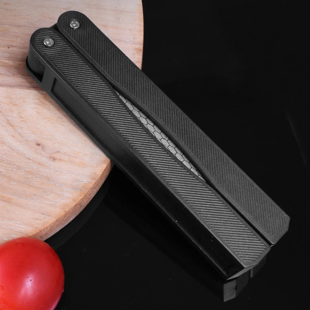 

Ceramic Emery Cutter Sharpener Portable Kitchen Sharpening Stone Ergonomic Multi-Function Polishing Tool Household Scissor