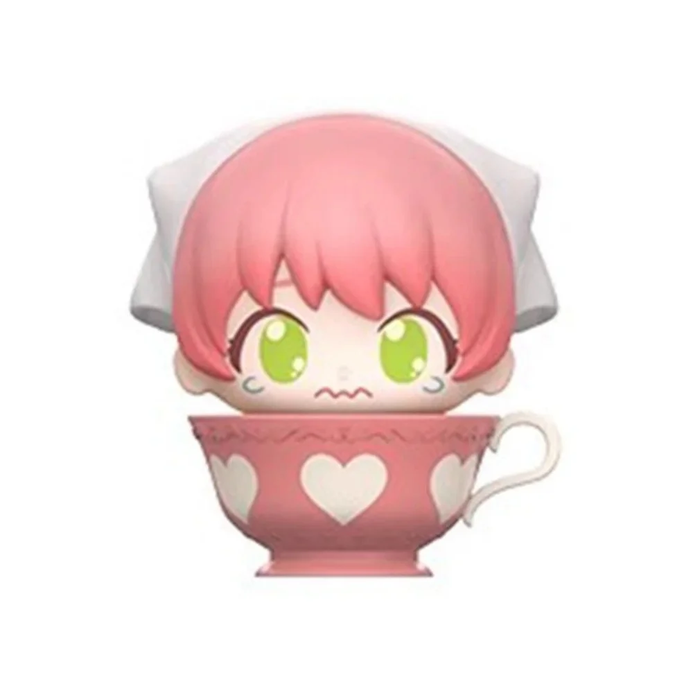 กล่องสุ่ม Spy X Family ช่วงพักดื่มชา มินิบลายด์บ็อกซ์ ตัวละคร Anya Yor Loid Forger ฟิกเกอร์แอคชั่น ของสะสม ของขวัญวันเกิดสำหรับเด็ก