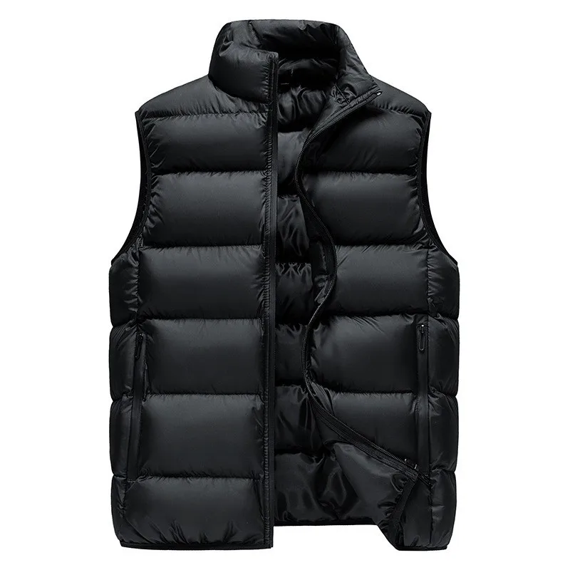 Women's Loose Fit Wrinkle Resistant Solid Color Casual Vest with Front Zipper and Side Zip Pockets, Regular Length Sleeveless