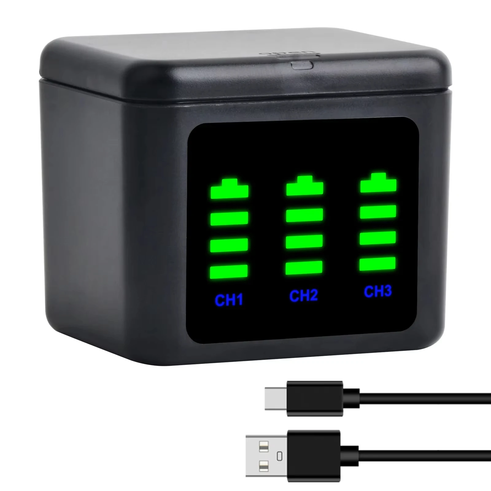 DB-110 LI-50B LI-90B Battery Charger For Ricoh GR III WG-6 and Olympus Tough TG-6 TG-5 TG-4 TG-3 TG-2 TG-1 Stylus X-Z2 iHS SP-10