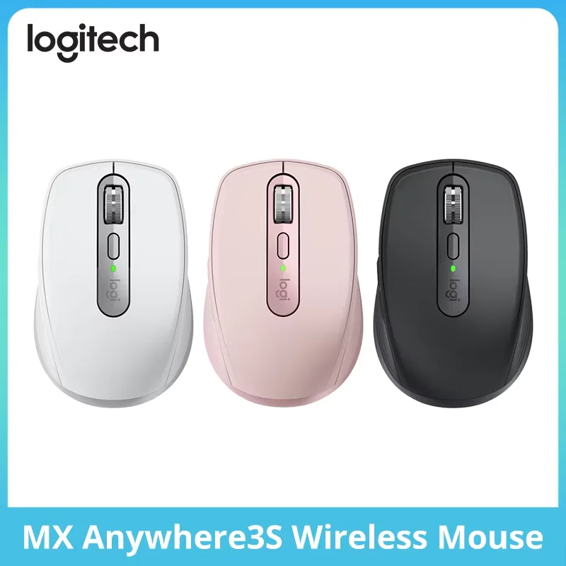 

Logitech Master Series MX Anywhere 3S Bluetooth Беспроводная бесшумная мышь с мягким звуком Офисный женский планшет Хороший подарок