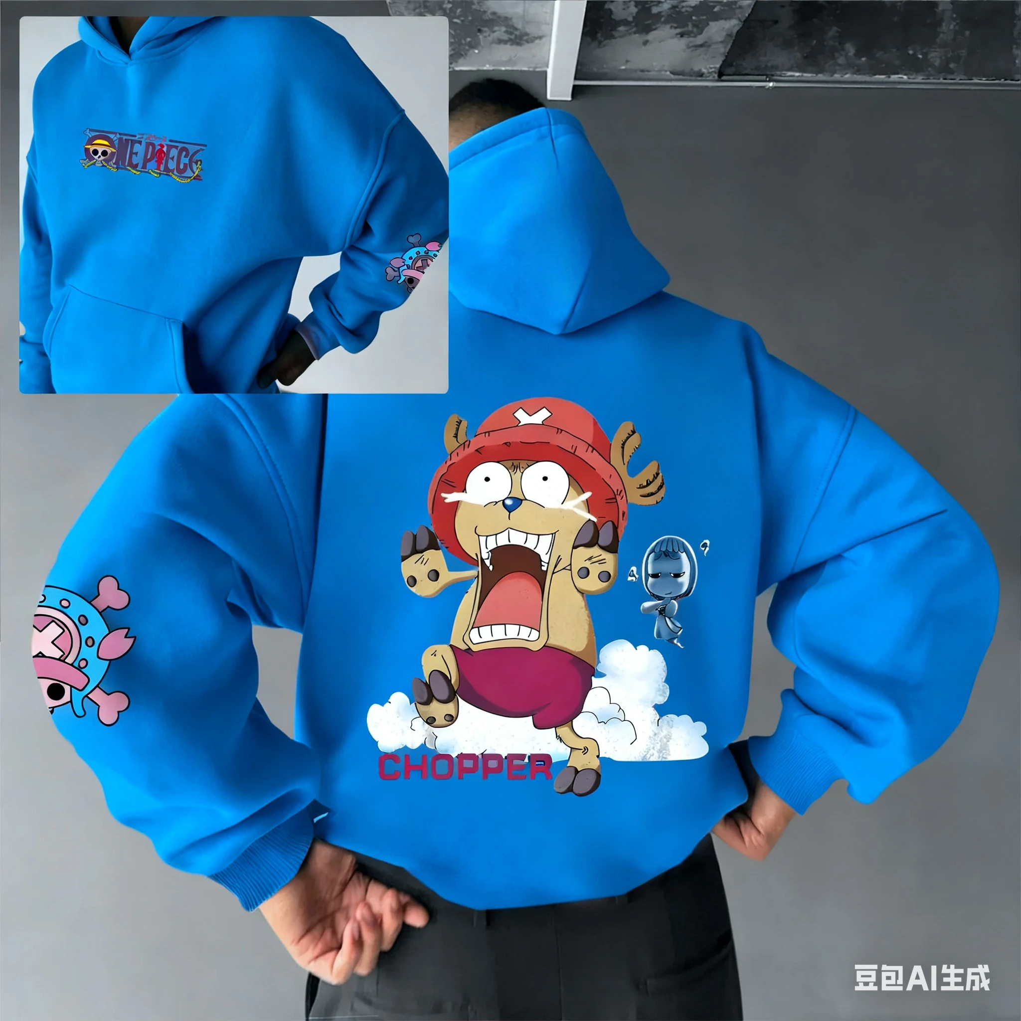 

Цельная толстовка с 3D-принтом японского аниме для мужчин, женщин, взрослых и детей, свободное и накидка на весну и осень