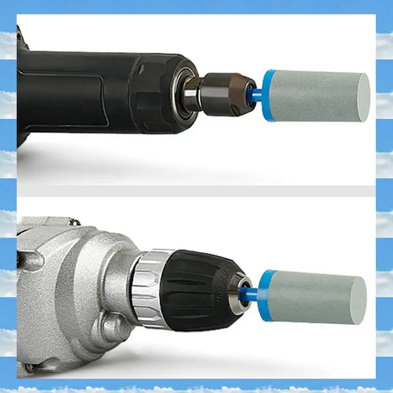 

Cylinder Diamond Grinding Bits 100 Grit With 6Mm Resin Diamond Grinding Burrs Heads Rotary Tool, Durable Fine Workmanship