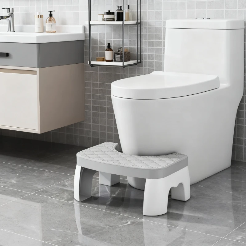Portable Squat Stool Toilet Squat Stool Removable Non-slip Toilet Seat Stool Home Multifunctional  Bathroom Accessories