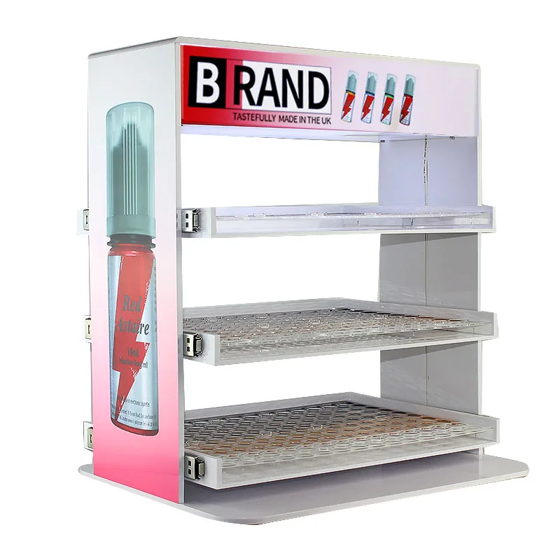 Custom.Counter أعلى درج نوع رف عرض خزانة متجر الدخان #6