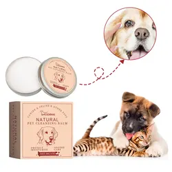 30g Pet Eye Cleaner Cream Natural Tear Stain Remover Gentle Eye Stain Cleaning Repel Dry Staining Dog Cat Tear Cleaner Ointment