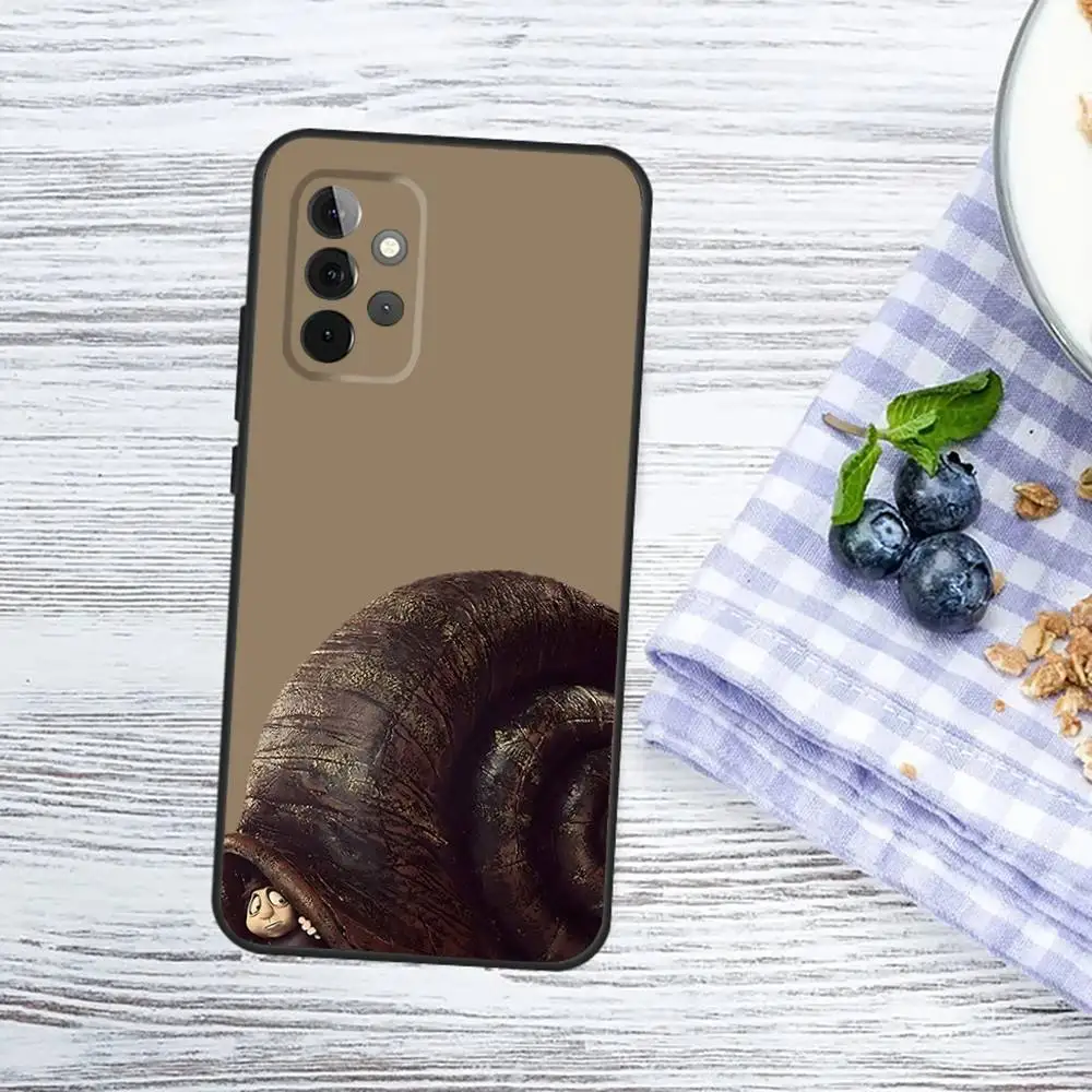 حافظة لهاتف سامسونج جالاكسي A13، A21s، A22، A31، A32، A52، A53، A71، A80، A91 غطاء هاتف أسود ناعم