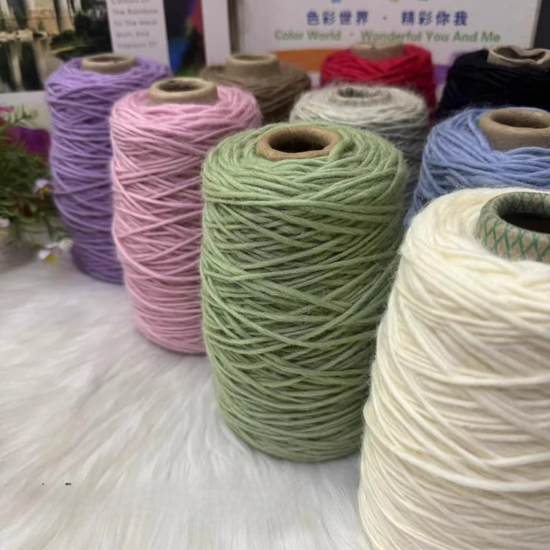 

250/group Wool Hand-knitted Thread DIY Hand Knitted Crocheted Hat Coat Scarf Thread Wool Handmade Yarn Material