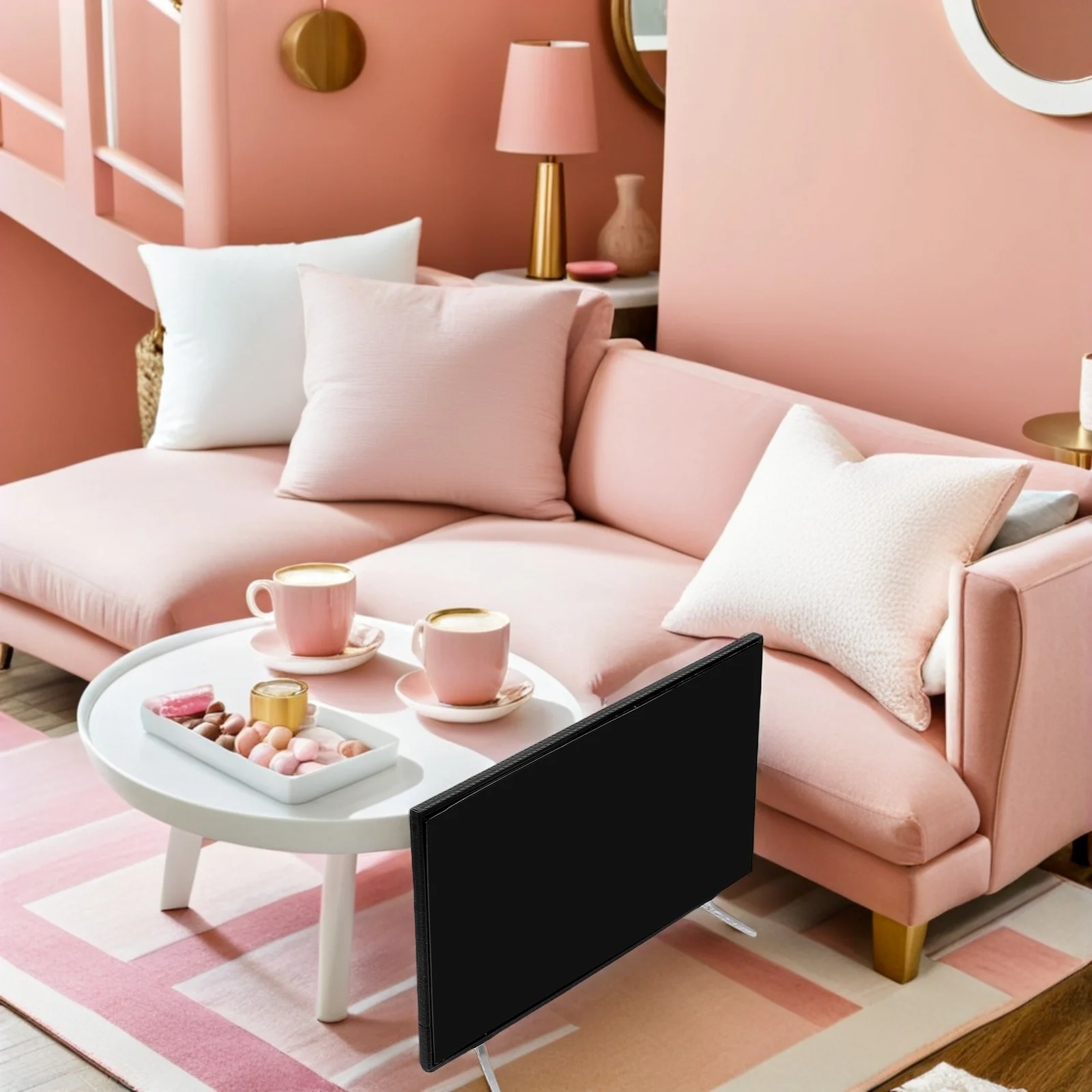 

4 PCS Minature House Accessories Dollhouse Miniature Scene Model Decoration PLA