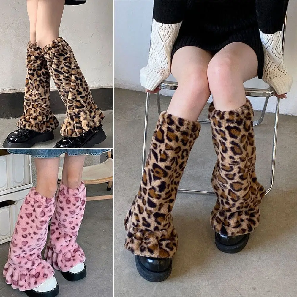 cosplay-macio-pelucia-polainas-babados-design-baggy-ajuste-meias-pe-capa-leopardo-impressao-tornozelo-mais-quente-meias-estilo-rua