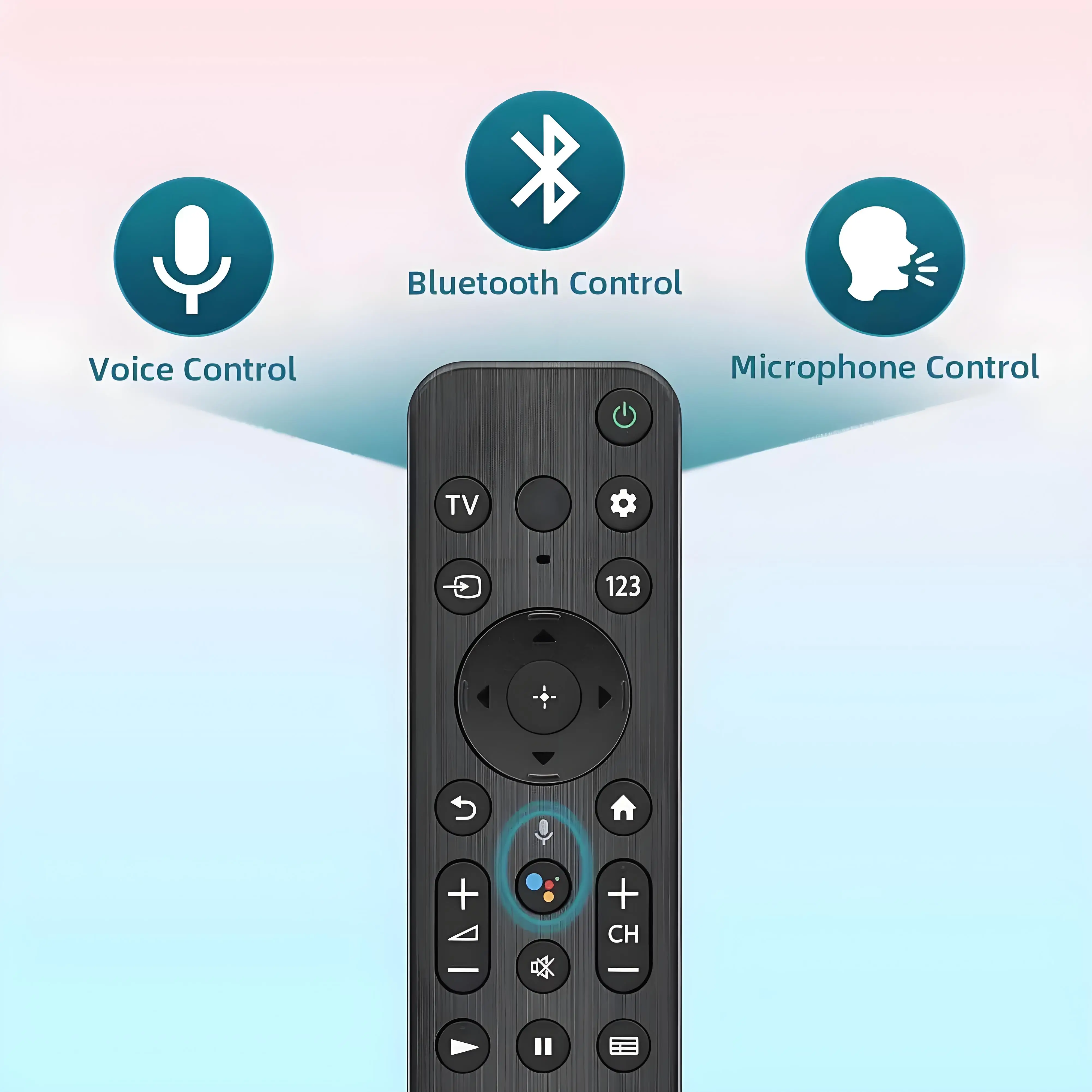 Zapasowy pilot głosowy RMF-TX800U 800P 900U, kompatybilny z telewizorami Sony Smart TV. — zdjęcie produktu 5