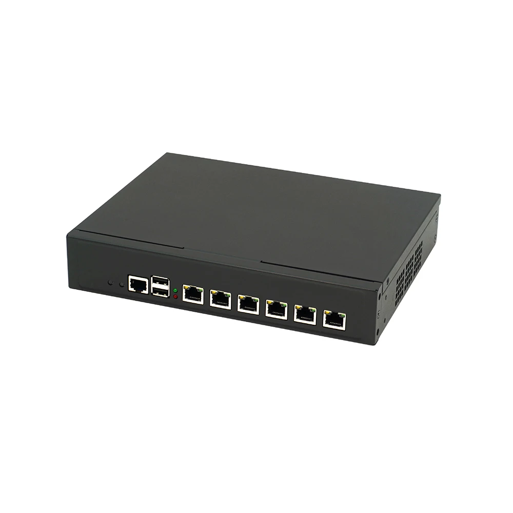 N150 Mini 1U Firewall & Router Server 6-Port Gigabit LAN Network Security Appliance with VPN for Opnsense Pfsense