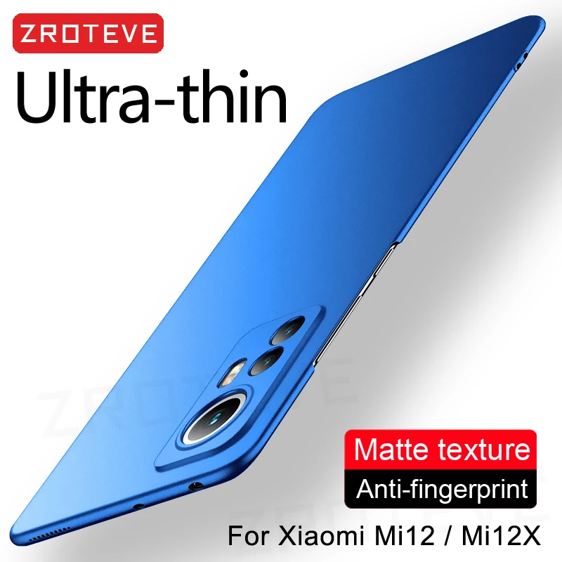 Mi11 Lite Case Zroteve Slim Hard PC Matte Cover For Xiaomi Mi 11 T 12 X 12T 12X 11i 11T Pro Xiomi Mi12 Mi12X Mi12T Mi11T Cases