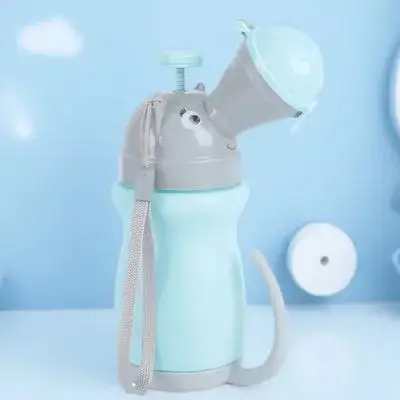 1 قطعة المحمولة للأطفال خفيفة الوزن مرحاض الطوارئ مانعة للتسرب قابلة لإعادة الاستخدام السفر استخدام زجاجة مبولة سيارة أطفال مبولة في حالات الطوارئ