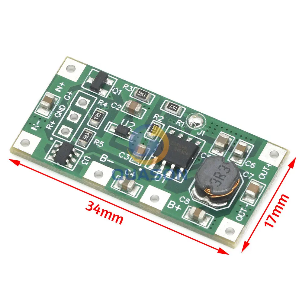 DC 5V 1A Charging Discharge Module for 18650 Lithium Battery UPS Voltage Converter Uninterruptible Power Supply Board