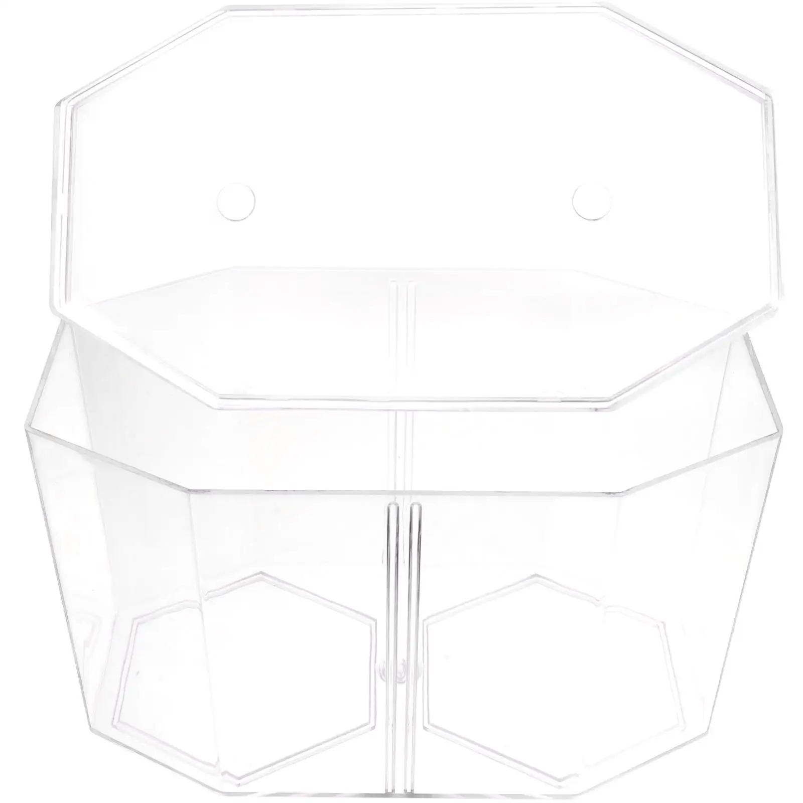 

Betta Tank Isolation Breeding Plastic Hatchery Baby Incubator Fish Tank Supply Transparent Box for Feeding Shrimp Aquarium