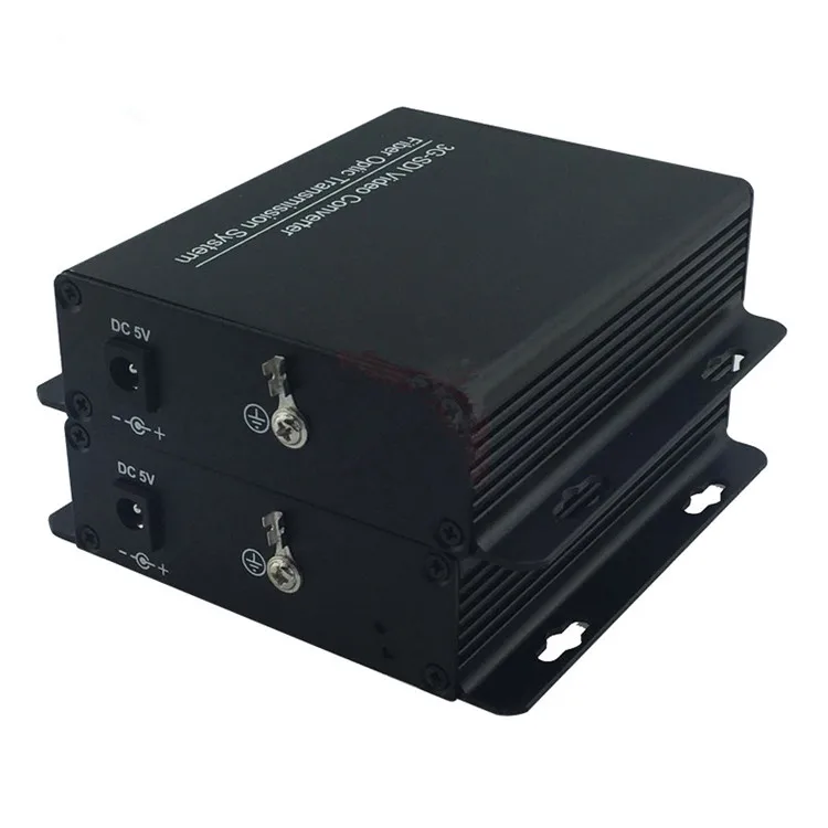 hit productAtongda ATD-G1DV1D T/R 2 Channel Bidirectional HD 8/10 Bit SDI/3G SDI CCTV Video Over Single Mode Fiber Converter SFP