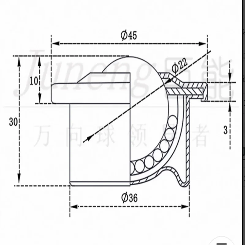 Custom  order 55pcs Universal Joint Bearing