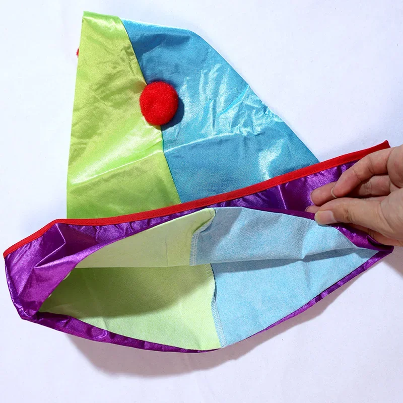 Clown Jumpsuit Hat Shoes Joker Cosplay Costumes For Adult Loose Clothing Carnival Party Dress Up&J1