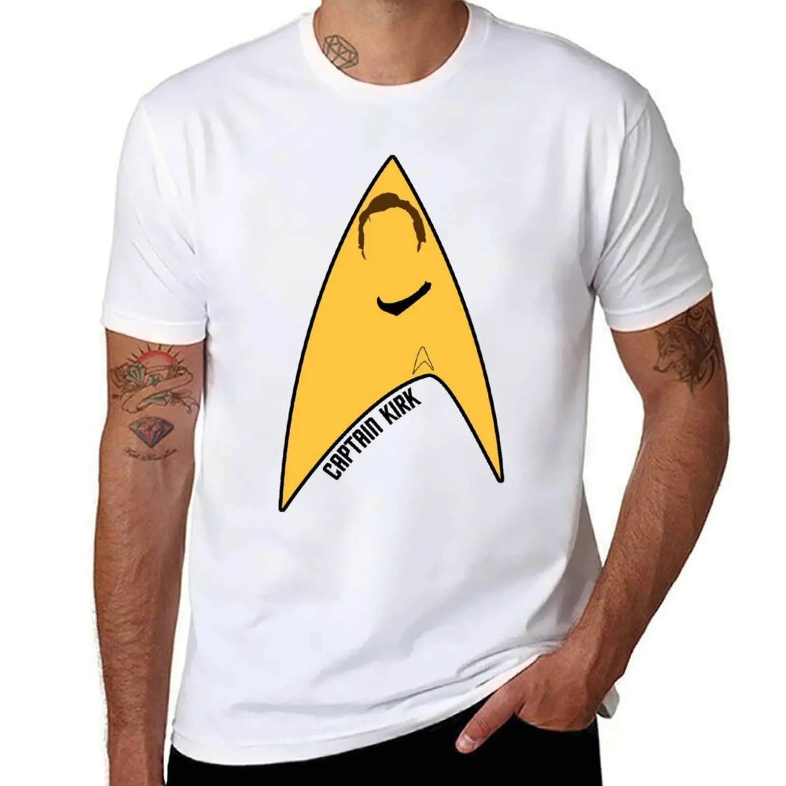 

Captain Kirk T-Shirt funny t shirts man man t shirts cotton T-Shirt