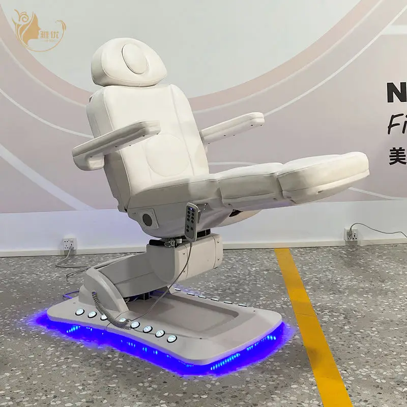 Electric Heated Massage Bed With 180 Degree Rotation And 4 Motors For Professional Spa Salon Treatment