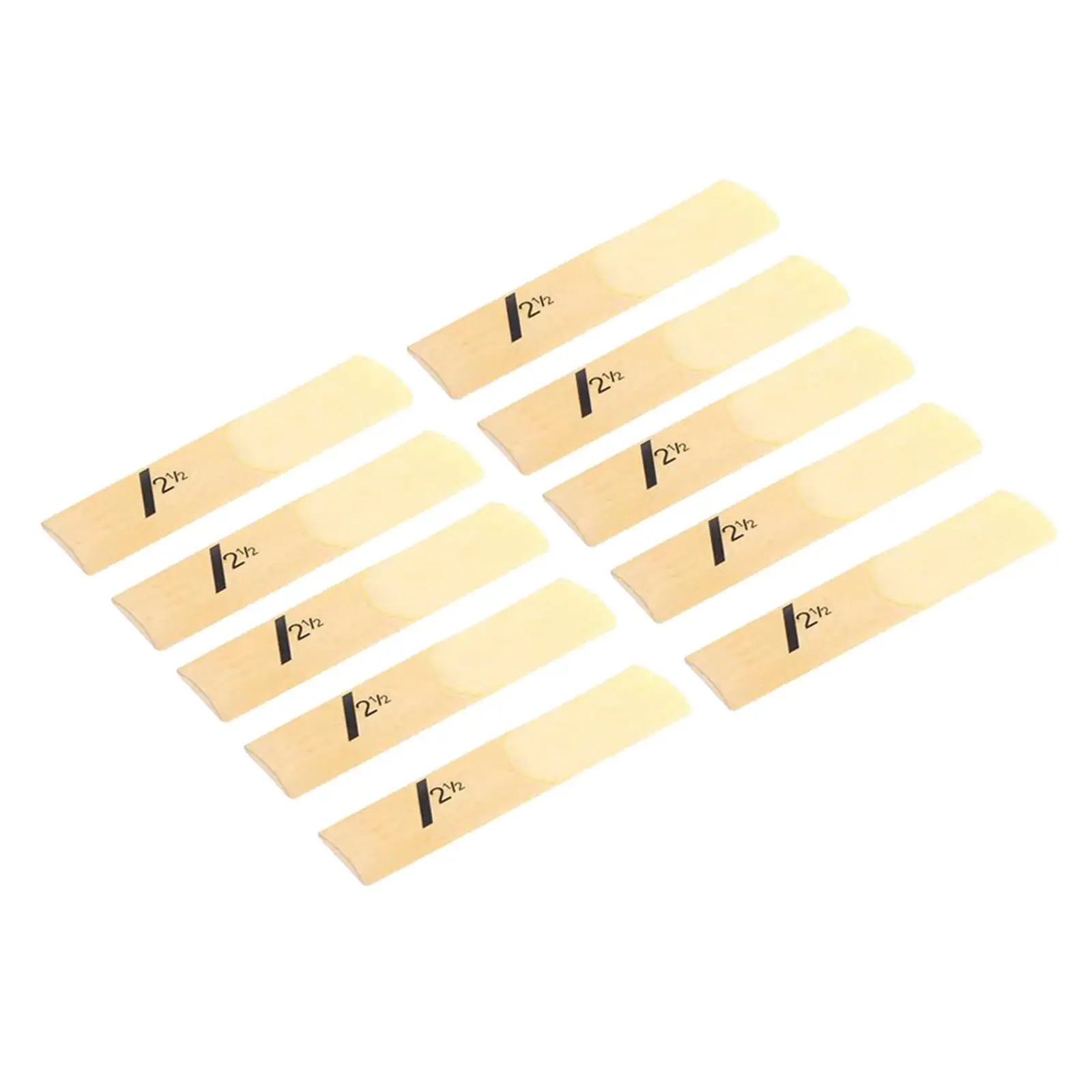 High Grade Eb Alto Saxophone Sax Reeds Strength 1.5 - 4.0 Optional, 10pcs/ Box